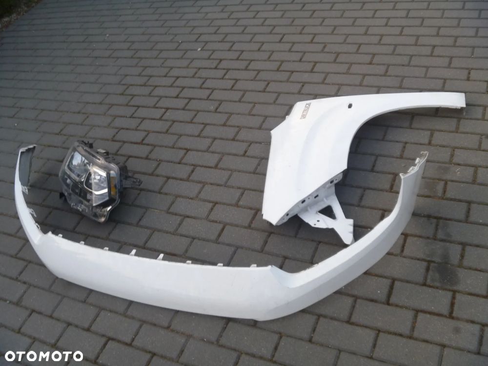 PEUGEOT RIFTER CITROEN BERLINGO IV ZDERZAK PRZEDNI GÓRA ŁADNY - 12