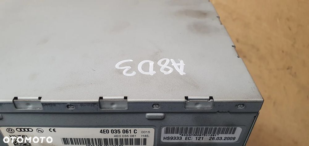 Moduł tuner radia Audi A8 D3 4E0035061C 4E0035061 - 6
