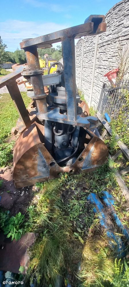 Łyżka chwytakowa 60cm verachter 56cm m. uszami obrotowa hydrauliczna do kop kołowej - 8