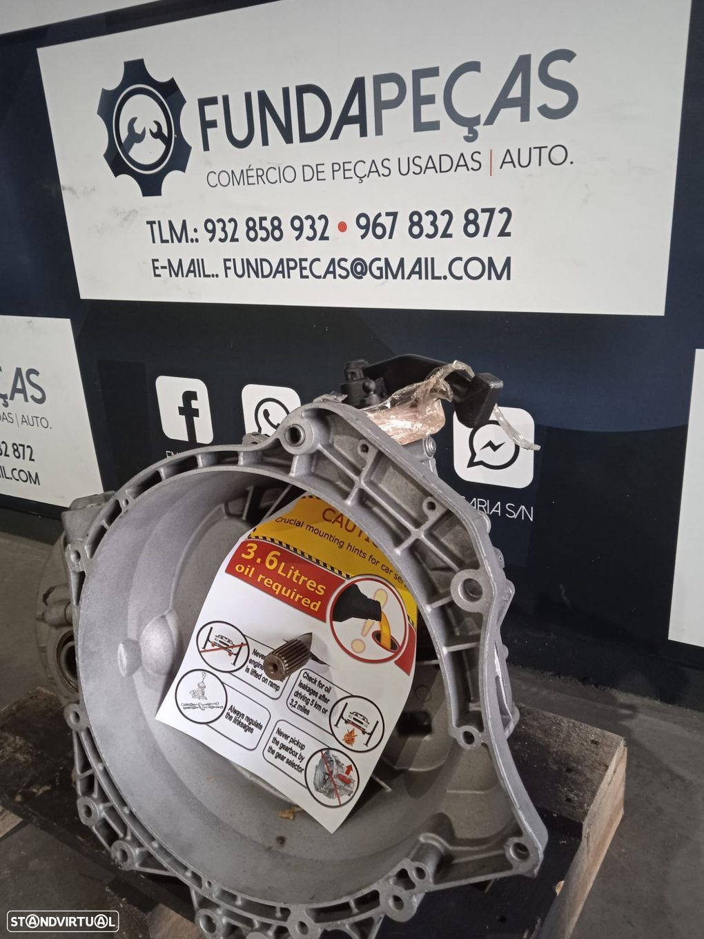 Caixa velocidades Recondicionada Citroen Jumper 2.2 20GP17 - 3