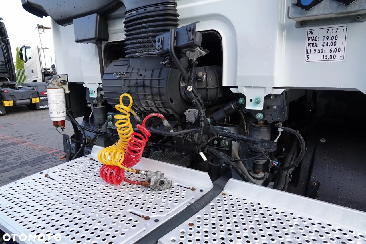 DAF CF 460 / 13 L / RETARDER /EURO 5 EEV / ATE / HYDRAULIKA / NISKA KABINA / SPROWADZONY / WAGA: 6600 KG / OPONY 100 % / - 19