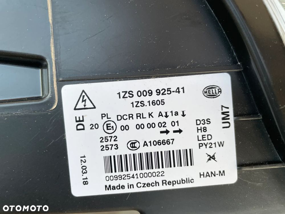 LAMPA PRZEDNIA LEWA AUDI A6 C6 LIFT  2008-2011 - NOWA HELLA BI-XENON - 5