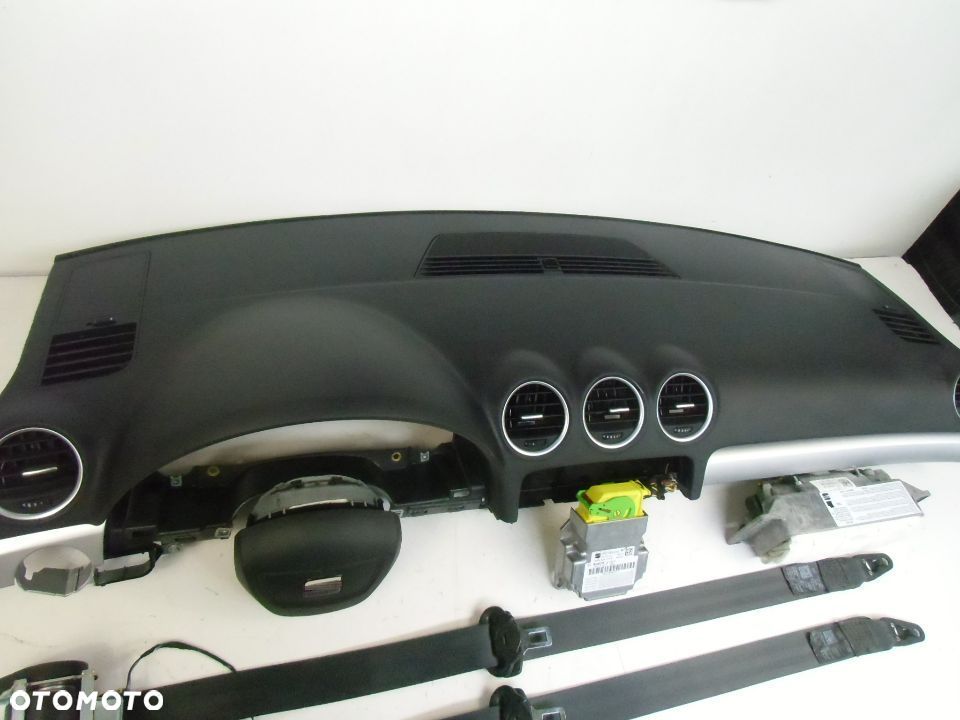 DESKA KONSOLA AIRBAG NAPINACZE KOLANOWA SEAT EXEO 2008 2013 ORYGINAŁ - 2