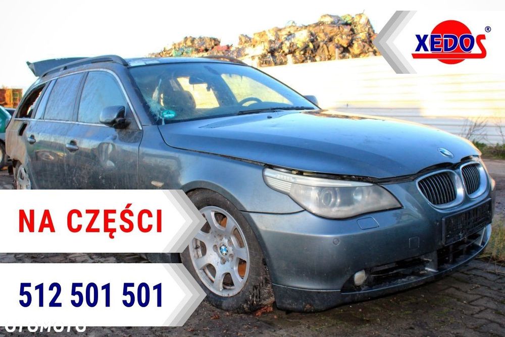BMW 5 525d E61 2005 2.5D M57D25 Kombi (MASKA, ZDERZAK, LAMPA, BŁOTNIK, DRZWI, SZYBA, FOTEL) - 1