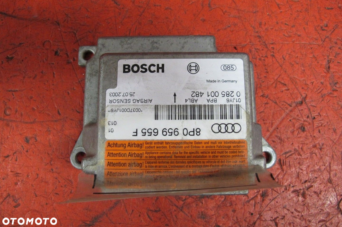 AUDI A3 8P 3 DRZWI DESKA KONSOLA KOKPIT PODUSZKI AIRBAG PASY SENSOR KOMPLET - 5