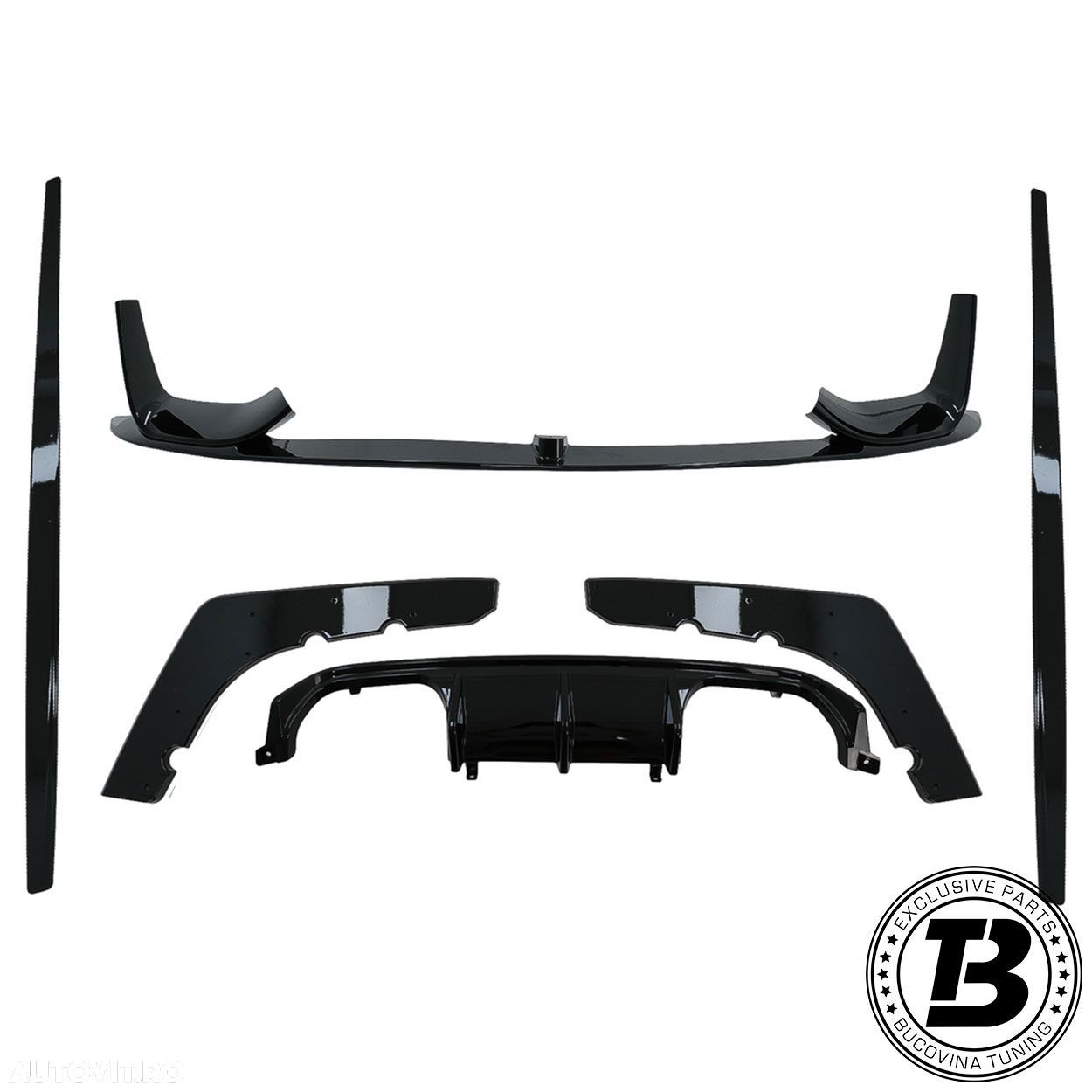 Pachet Exterior Aero compatibil cu BMW M4 F82 M Sport Design - 1