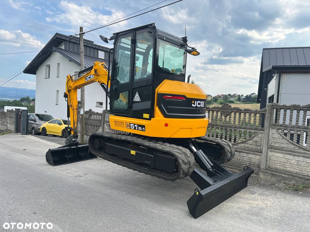JCB 51R-1 | Koparka Gąsienicowa JCB 51 R | 5 Ton | Zerowy Obrys | Minikoparka | Super Stan | Sprowadzona | - 16