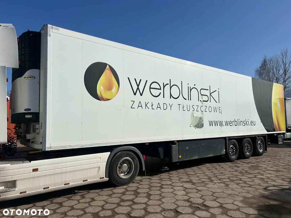 Schmitz Cargobull CARRIER MAXIMA 1300 / GRUBA ŚCIANA 7 CM / OŚ PODNOSZONA / KOSZ PALETOWY / DRUKARKA / 2010 ROK / KILKANAŚCIE SZTUK !! - 2