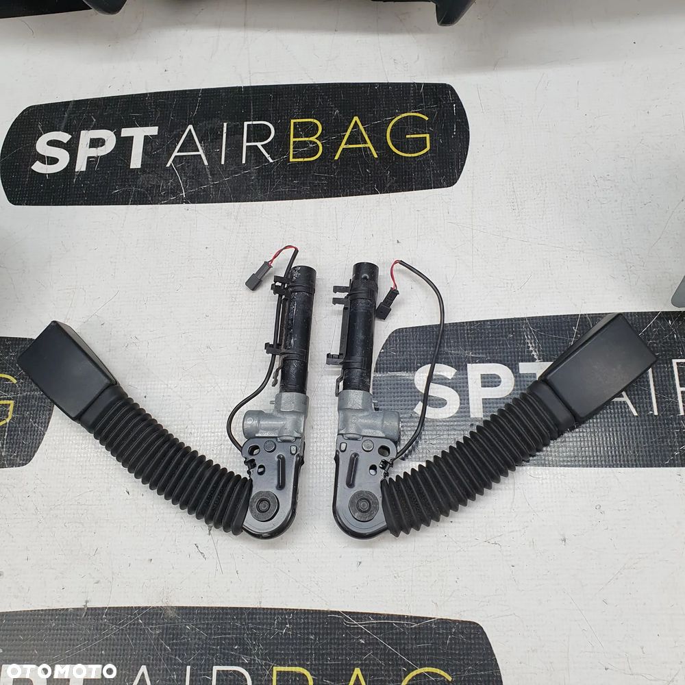 BMW F10 F11 DESKA ROZDZIELCZA GUMA HEAD UP KONSOLA KOKPIT PULPIT PODUSZKI AIRBAG AIR BAG NAPINACZE KIT SET - 10