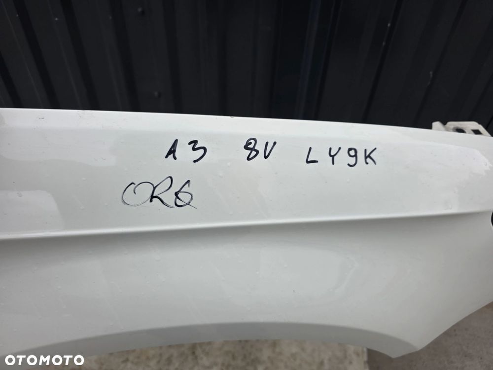 BŁOTNIK PRAWY PRZÓD AUDI A3 8V LY9K 3-DRZWI SPORTBACK 2011-2018 ORYGINAŁ ! - 13