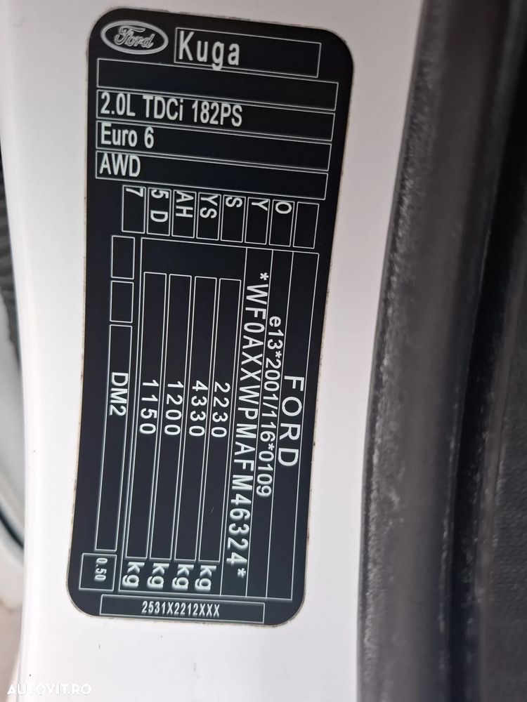 Ford Kuga 2.0 TDCi Powershift 4WD Titanium - 16