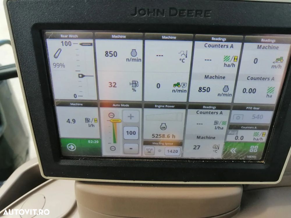 John Deere 6195R 4WD, Auto Trac + Activare !!! TOP !!! - 25