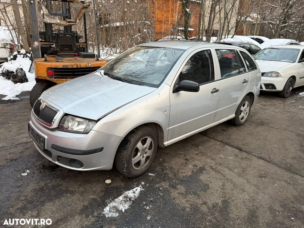 Dezmembrez Skoda Fabia 1 break facelift gri argintiu 1,4 TDI 2006 - 10