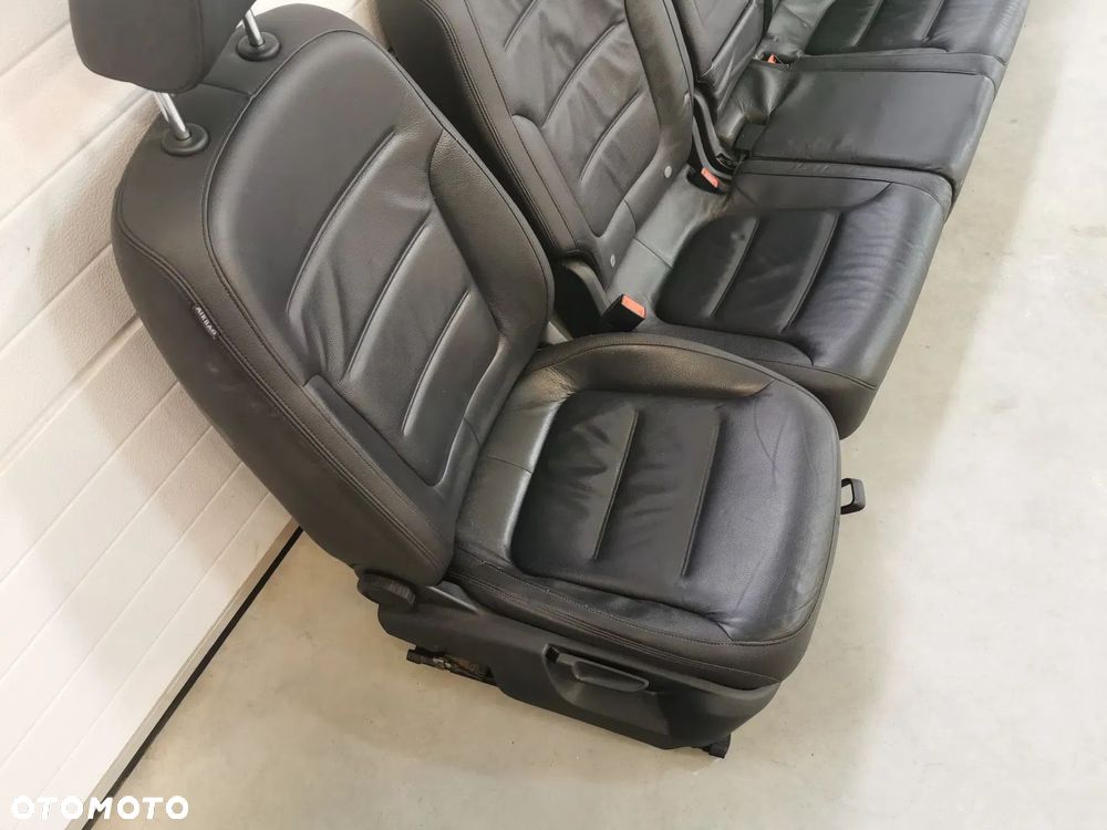 VW TOUAREG 7P 10-18R FOTEL FOTELE KOMPLET KANAPA SKÓRA - 2