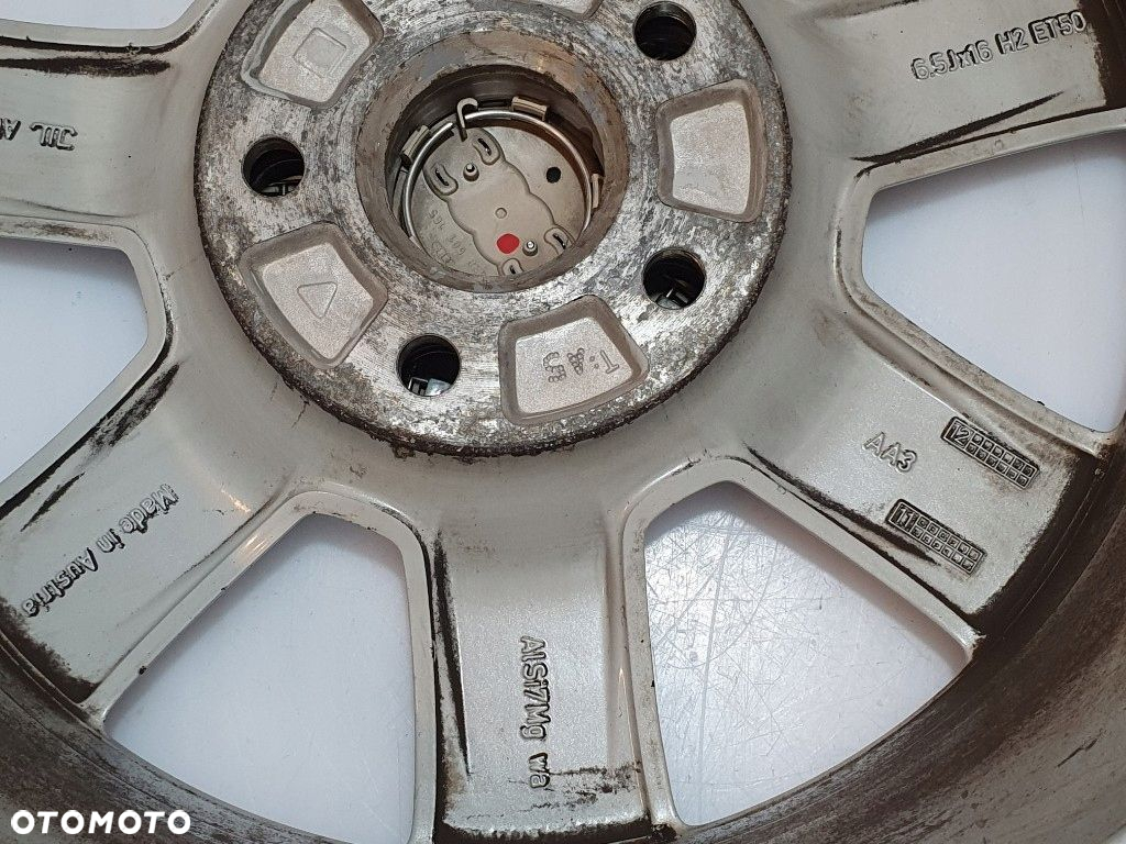 AUDI A3 8P A4 B8 ALUFELGA 8P0601025AP 6.5" x 16" 5x112 ET 50 SPRAWDZANA - 8