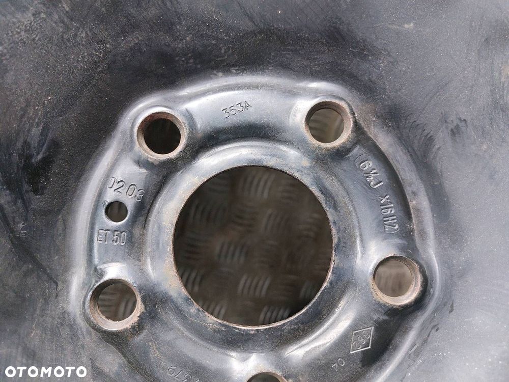 KOŁO FELGA OPONA 5x108 6,5Jx16 ET50 FI60,1 205/55R16 RENAULT LAGUNA II - 2