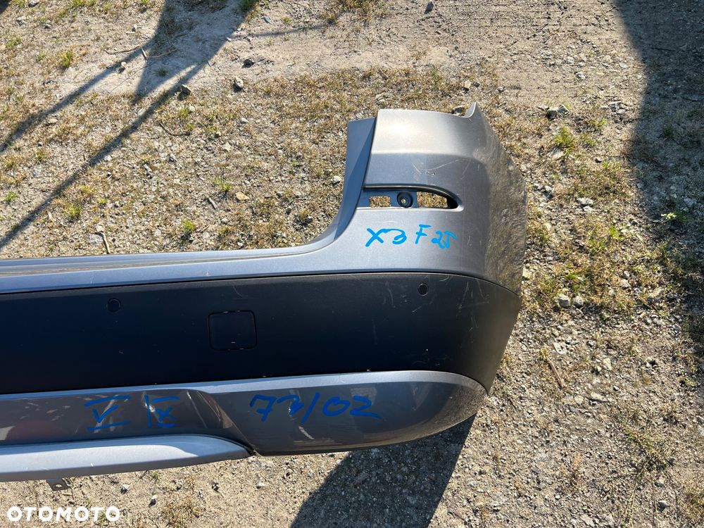 BMW X3 F25 ZDERZAK TYŁ - 3