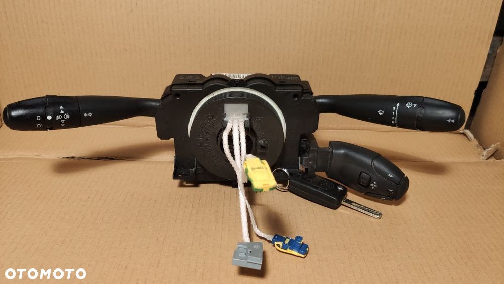 PRZEŁĄCZNIK ZESPOLONY PEUGEOT 307 CC 96605604XT PAJĄK ORYGINAŁ - 1