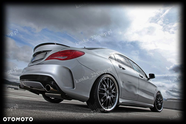 MERCEDES CLA C117 SPOILER LOTKA NA KLAPĘ PODKŁAD!