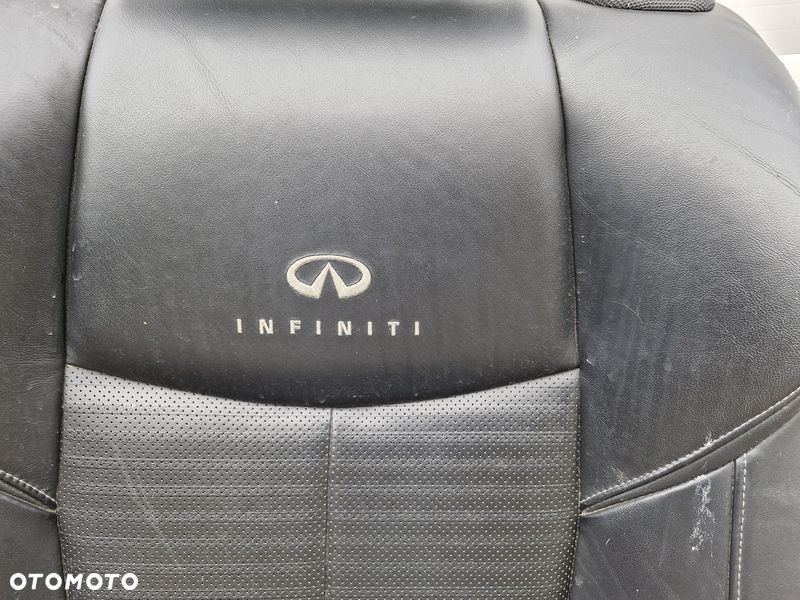 infiniti m30 fotel prawy przód przedni pasażera skóra skórzany - 4