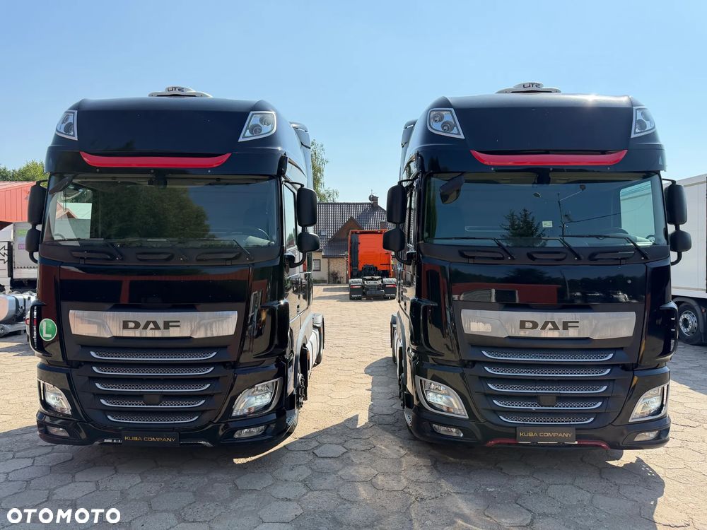 DAF XF 106 480 / MEGA LOW DECK / 2 SZTUKI / KLIMA POSTOJOWA / 702 TYS. KM PRZEBIEGU / NOWY TACHOGRAF / NAJWYŻSZA KABINA SUPER SPACE CAB / LODÓWKA / 2018 ROK !! - 1