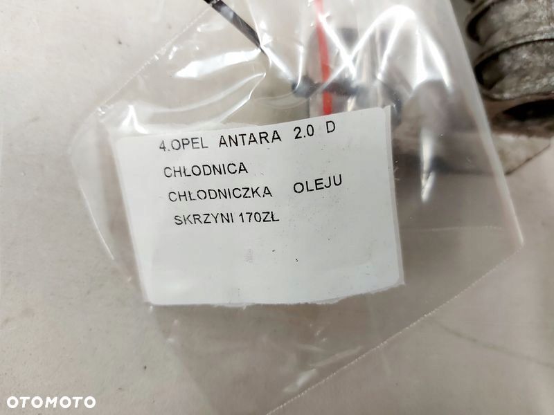 opel antara 2.0 d chłodnica chłodniczka oleju skrzyni - 4