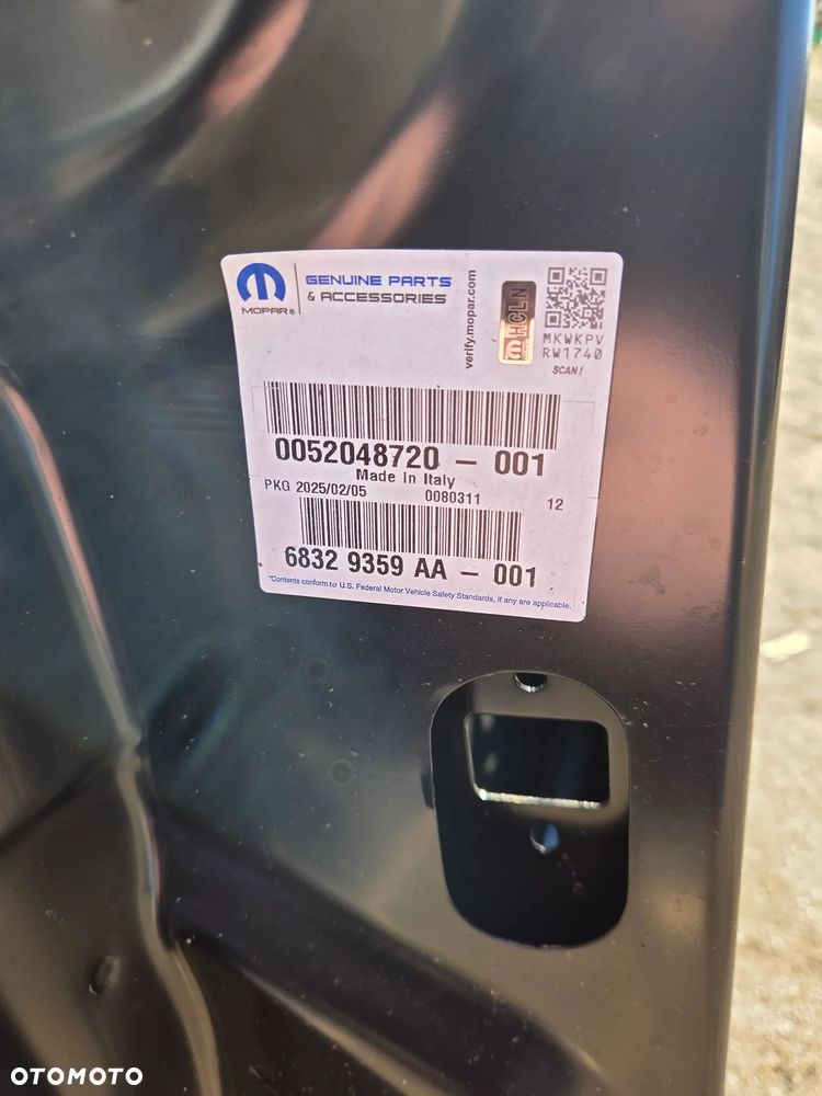 Drzwi prawe tylne tył Fiat 500X 500 x 52048720 Drzwi prawy tylne tył Fiat 500X 500 x 0052048720 - 21