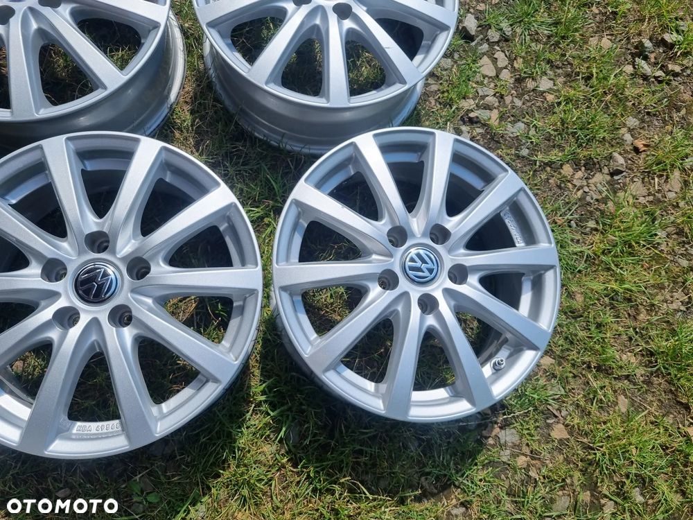 VW GOLF 8,7,TOURAN,CADY,SEAT LEON,SKODA,AUDI alu 6.5x16 ET46 5X112 bdb stan - 3
