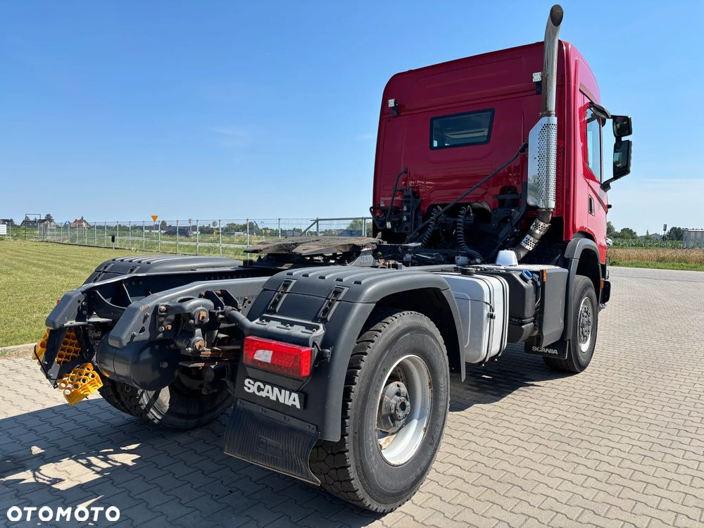 Scania G450 XT 4x4 stały napęd , skrzynia redukcyjna , biegi terenowe , hydraulika do wywrotu, z Niemiec ,opticrusie ze sprzęgłem - 9