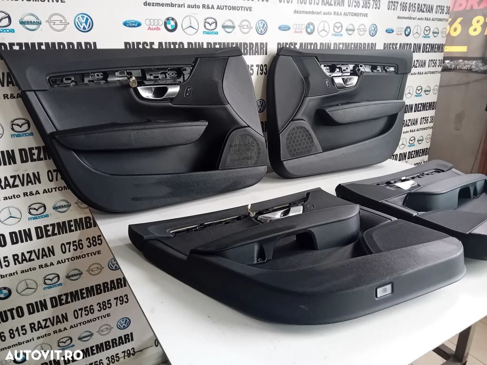 Fata Tapiterie Usa Piele Volvo S90 V90 An 2016-2020 Volan Stanga - 3