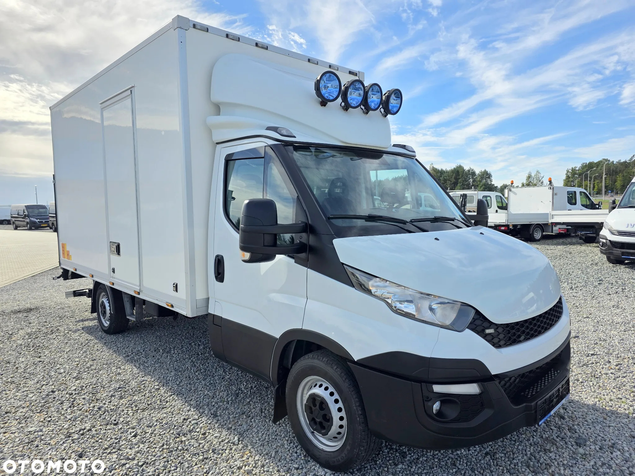 Iveco 35-170 3,0 HPI 170 KONNY KONTENER 4,2M WINDA KLIMA WEBASTO 8 BIEGOWY HIMATIC 4,1M ROZSTAW OSI - 7