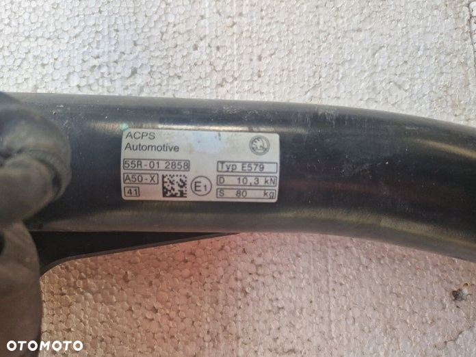 SKODA OCTAVIA IV 4 HAK HOLOWNICZY 5E3803881A ORYGINALNY ELEKTRYCZNY - 4
