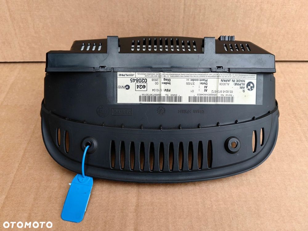 Wyświetlacz monitor nawigacji radia BMW 3 e90 e91 e92 e93 6973672 - 1