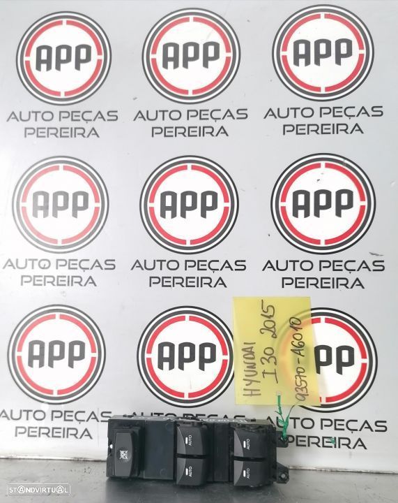 Módulo botões vidros eléctricos Hyundai I30 de 2015 referência 93570-A6010. - 1
