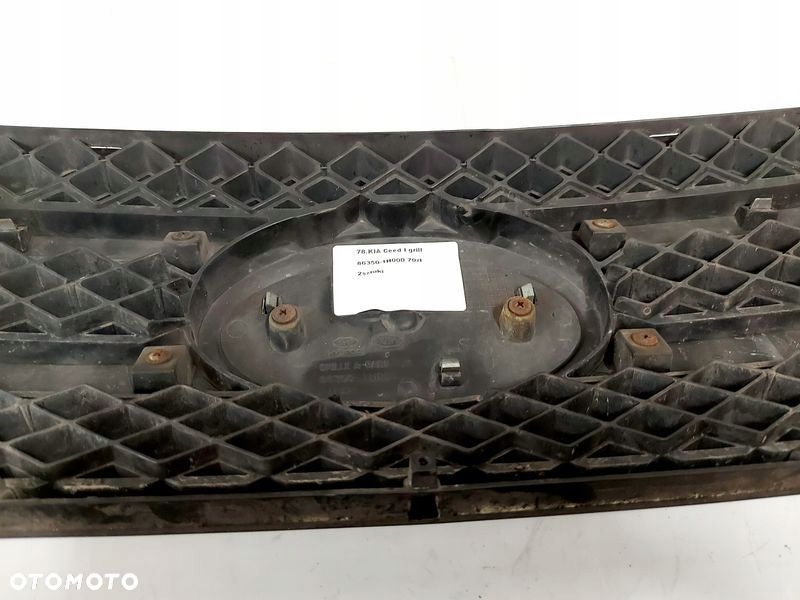 KIA CEED 1 I GRILL ATRAPA PRZÓD PRZEDNIA CHŁODNICY 86350-1H000 - 4