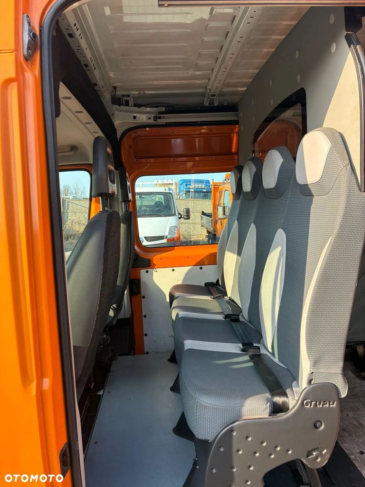 Peugeot Boxer 4x4 Dangel Brygadówka 6 Osobowa Klima L3H2 2 x Drzwi Przesuwne - 17