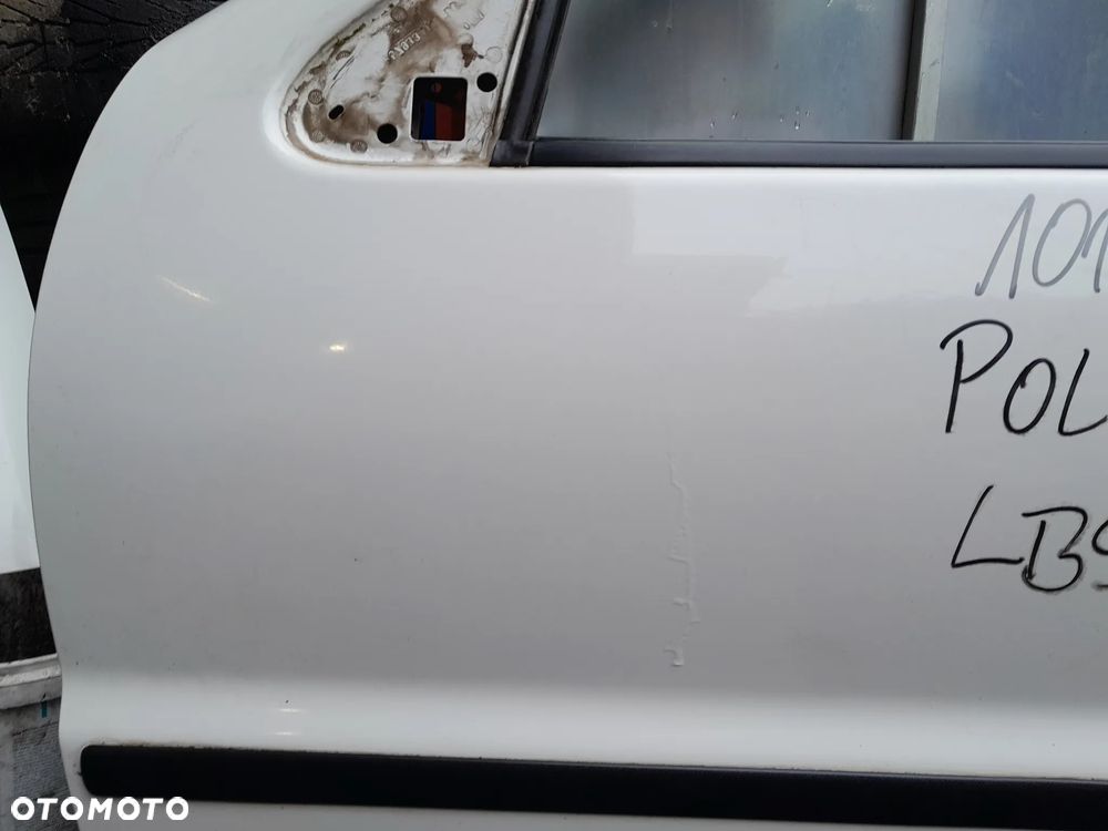 VW POLO 6N DRZWI LEWE PRZEDNIE LEWY PRZÓD KOLOR: LB9A - 2
