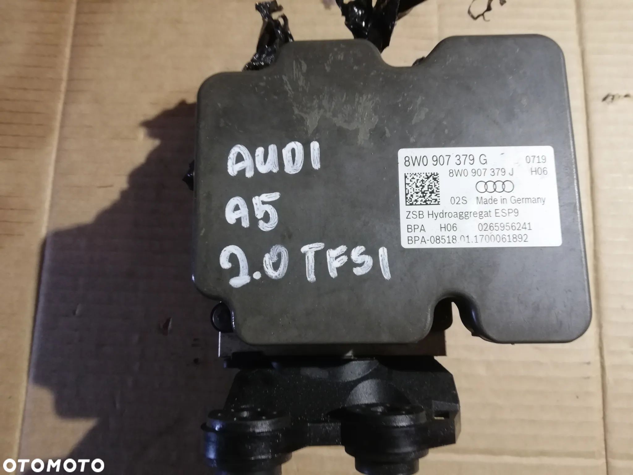 Audi A5 F5 8W  sterownik pompa abs sprawna legalna 8w0907379g - 1