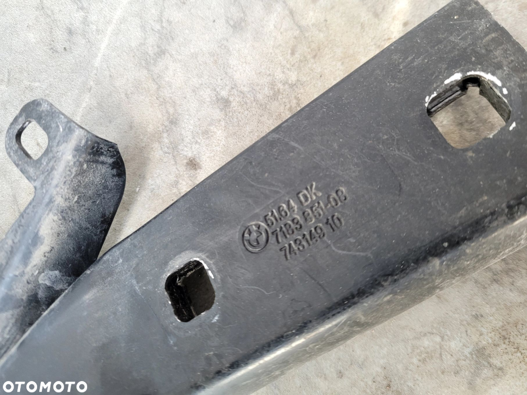 BELKA WZMOCNIENIE GÓRNE PRZÓD PRZEDNIE BMW F01 F02 F04 F07 7183851 - 8