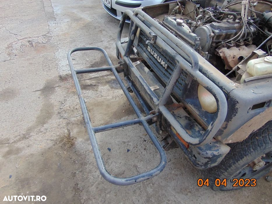 Bullbar Suzuki Samurai bullbara fata rabatabil vanatoare dezmembrez sa - 3