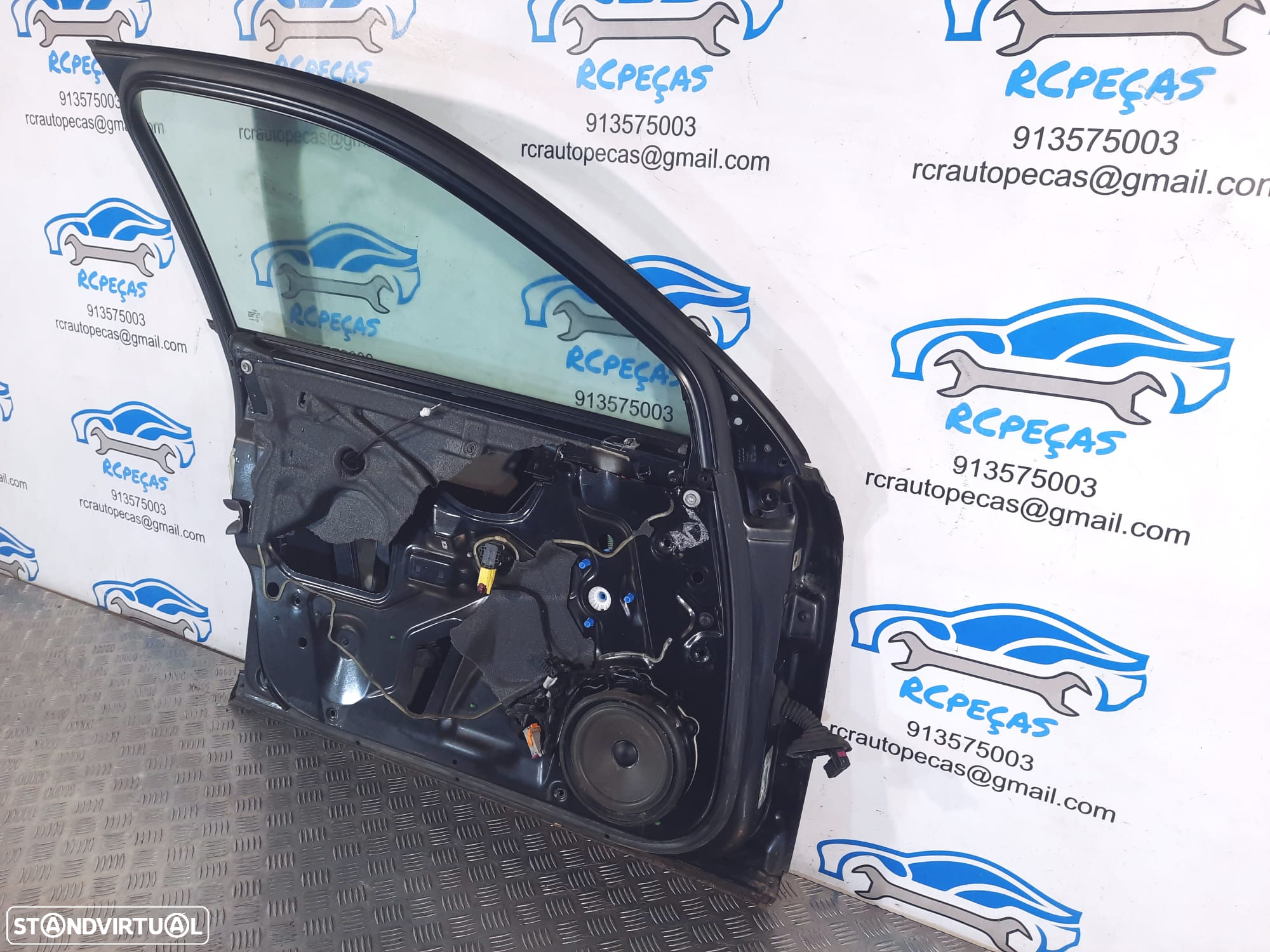 .PORTA PORTAS FRENTE FRONTAL ESQUERDA AUDI A4 B6 8E0831051 FECHO ELEVADOR MOTOR PUXADOR VIDRO RETROVISOR RETROVISORES - 7