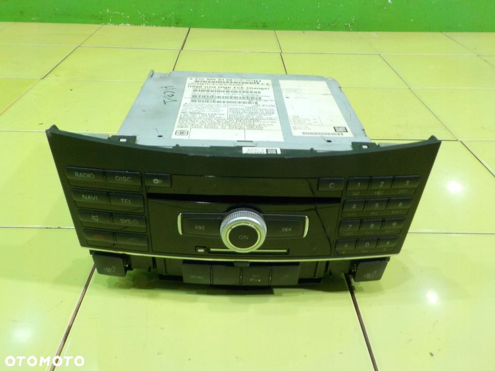 MERCEDES E C207 A207 3.0 CDI 11r COUPE radio nawigacja A2129008409 - 2