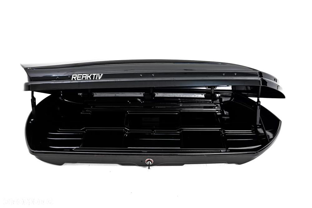 Box dachowy REAKTIV Meteor 390 550L Czarny dwustronny - 4
