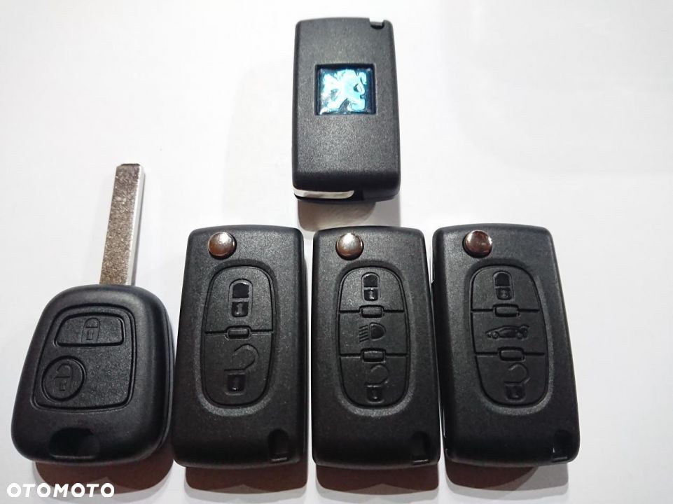 Kluczyk PEUGEOT 207 208 307 308 508 Expert Partner Boxer Kodowanie Gratis