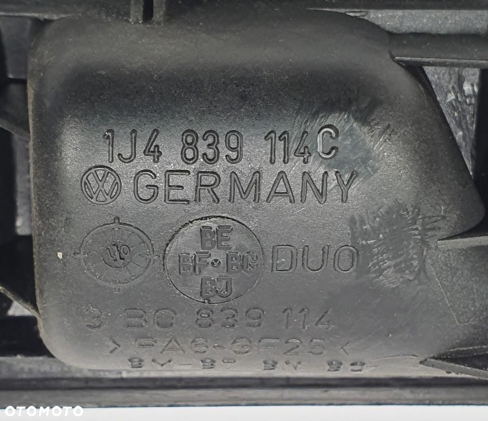 KLAMKA WEWNĘTRZNA PRAWY TYŁ VW GOLF IV 1J4839114C - 5