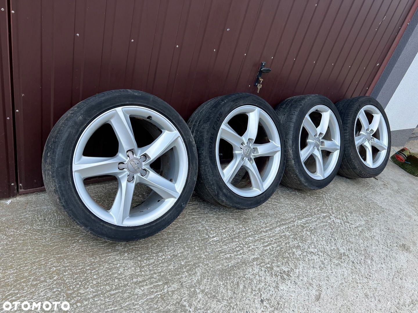 FELGI ALUMINIOWE AUDI A8 S8 D3 4E0601025BA 19 5X112 8,5J ET45 KOMPLET - 2
