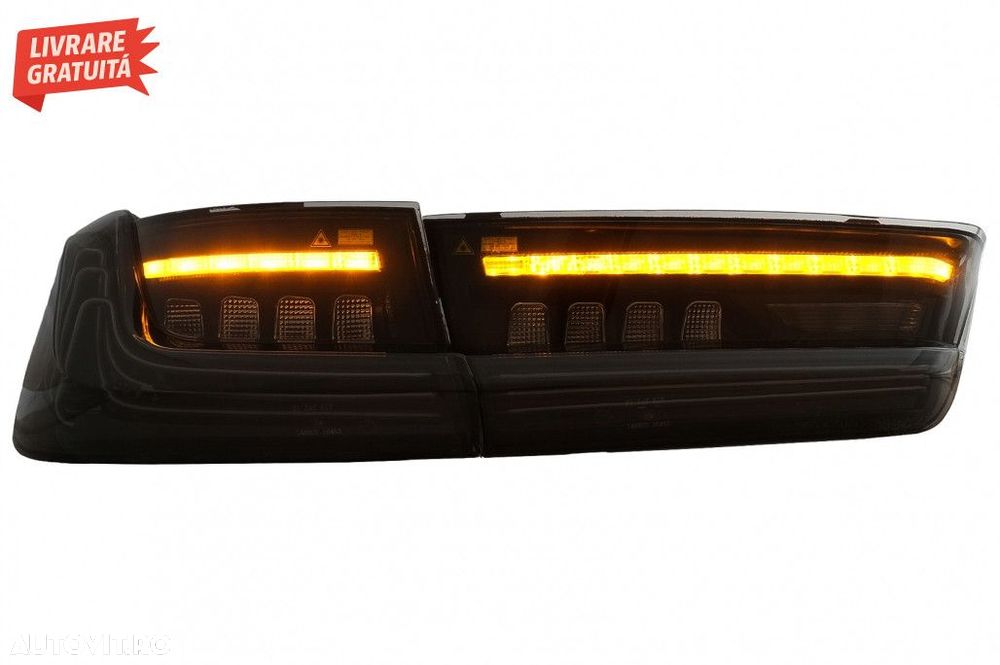 Stopuri LED BMW Seria 3 G20 Sedan (2018-2022) Aspect Laser Negru - 8