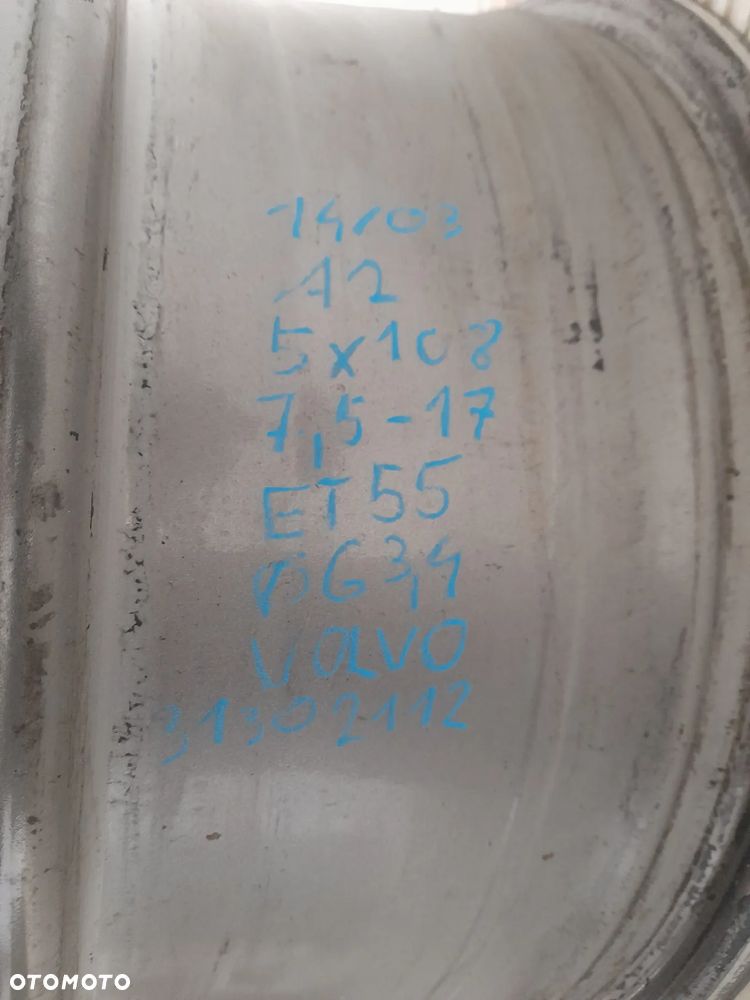 Felgi aluminiowe Volvo OE 31302112 7,5" x 17" 5x108 ET55 - 10