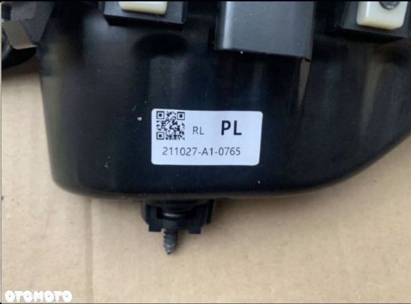 panel szyb lewy tył Renault koleos II 2 lift - 3