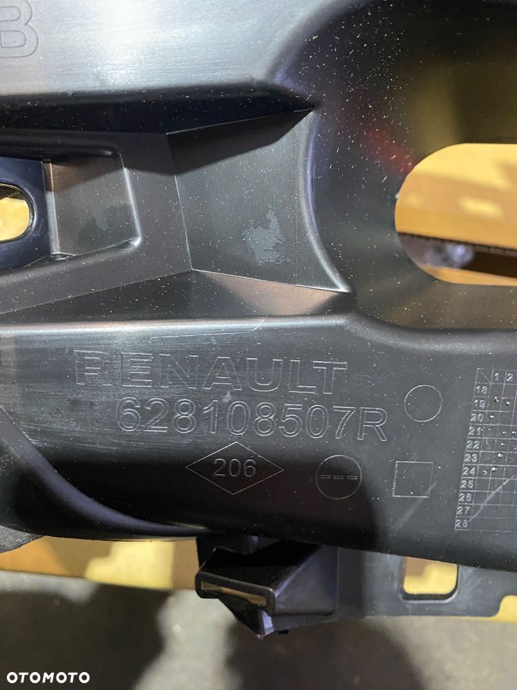 RENAULT Captur 2 II NOWA ! ORYGINALNA !  prawa KRATKA ZDERZAKA przedniego KRATKA W ZDERZAK  zaślepka przedni przód prawy ZAŚLEPKA wlot kierownica kanał owiewka powietrza prawy ramka osłona ślizg zderzaka mocowanie ramka Kaptur hybryda 628208507R - 3